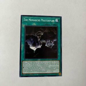 The Monarchs Masterplan DUAD-EN061 Duelist's Advance 1st Edition